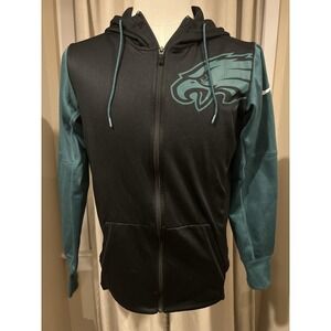 Nike Philadelphia Eagles Full‎ Zip Hoodie Small Black